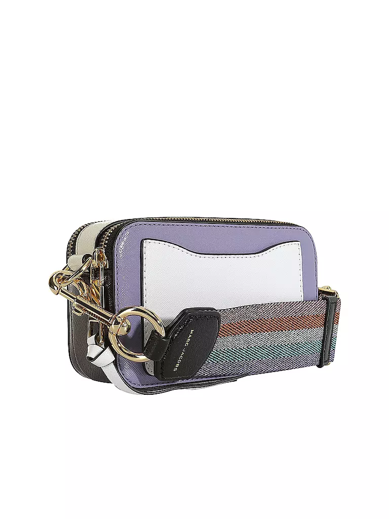 MARC JACOBS | Ledertasche - Mini Bag THE SNAPSHOT | lila