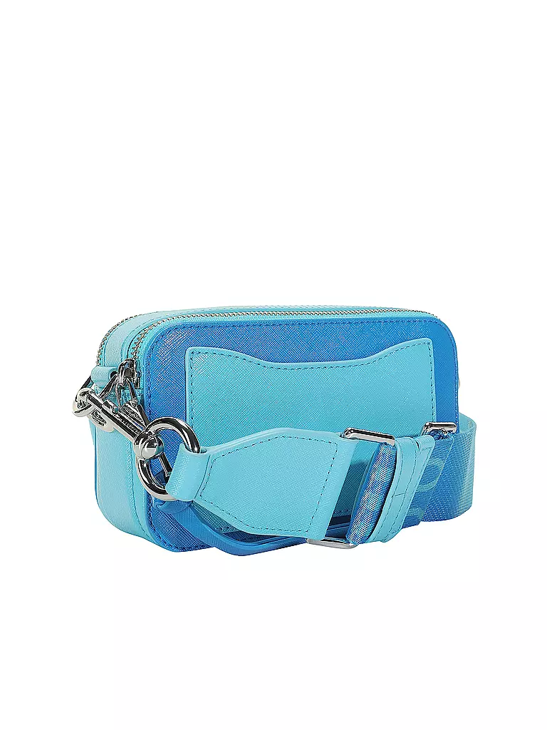 MARC JACOBS | Ledertasche - Mini Bag THE SNAPSHOT | hellblau