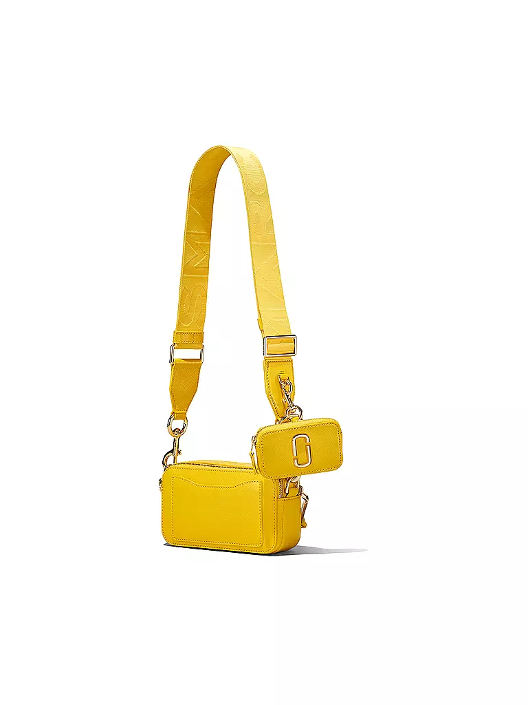 MARC JACOBS | Ledertasche - Mini Bag THE SNAPSHOT | gelb