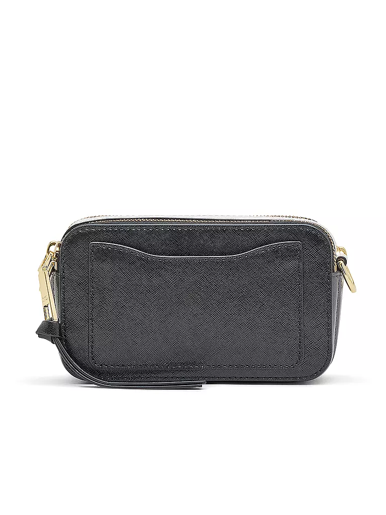 MARC JACOBS | Ledertasche - Mini Bag THE SNAPSHOT | grau