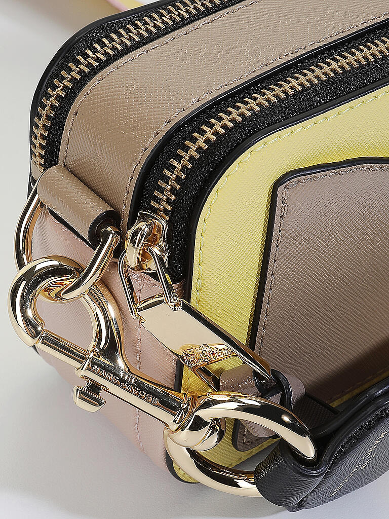 MARC JACOBS | Ledertasche - Mini Bag THE SNAPSHOT | gelb