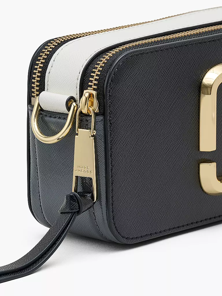 MARC JACOBS | Ledertasche - Mini Bag THE SNAPSHOT | schwarz