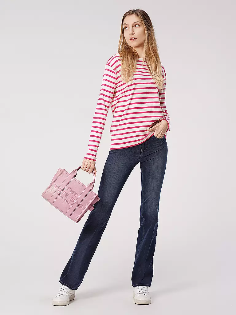 MARC JACOBS | Ledertasche - Mini Tote Bag THE MINI TOTE BAG | rosa