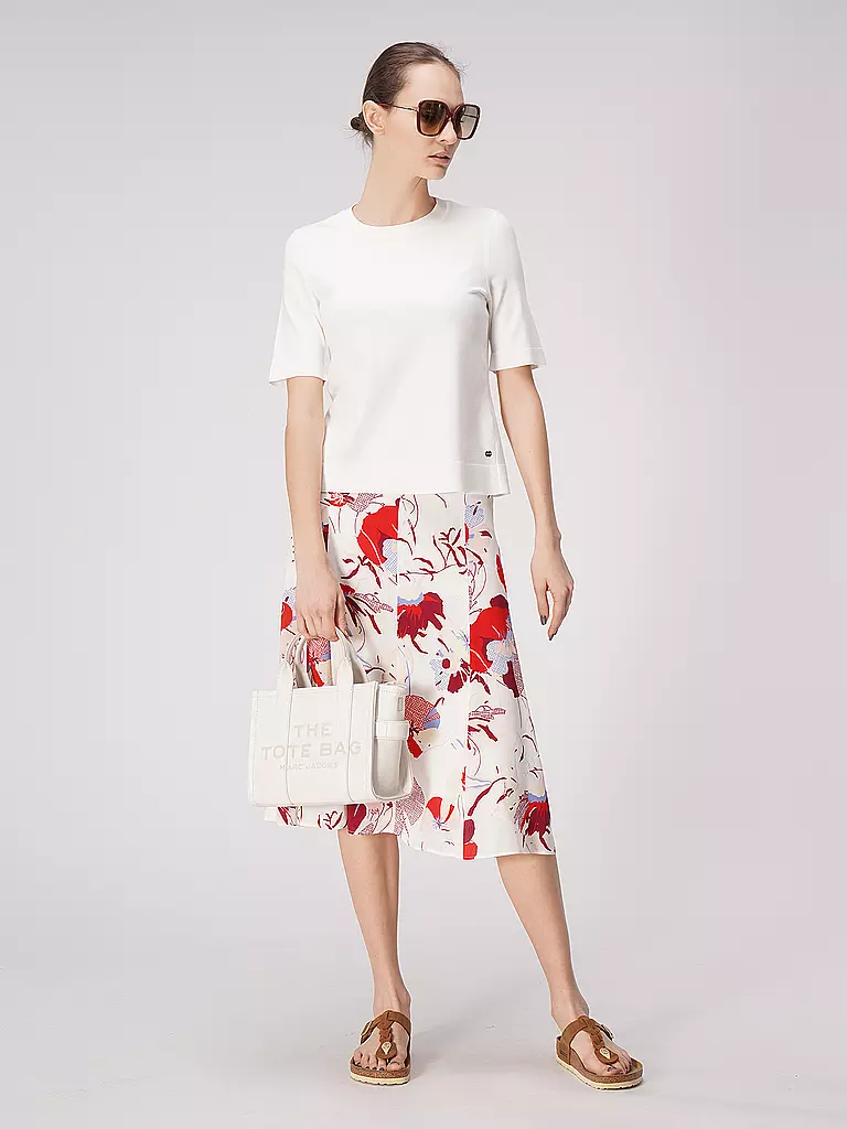 MARC JACOBS | Ledertasche - Mini Tote Bag THE MINI TOTE BAG | creme