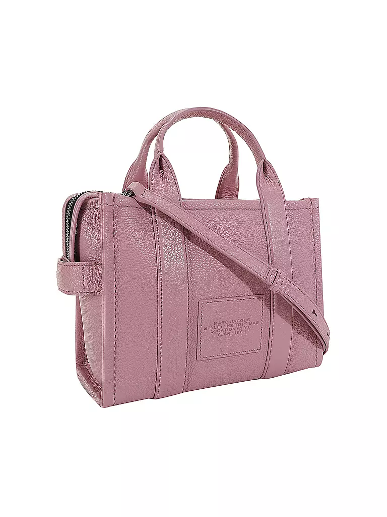 MARC JACOBS | Ledertasche - Mini Tote Bag THE MINI TOTE BAG | rosa