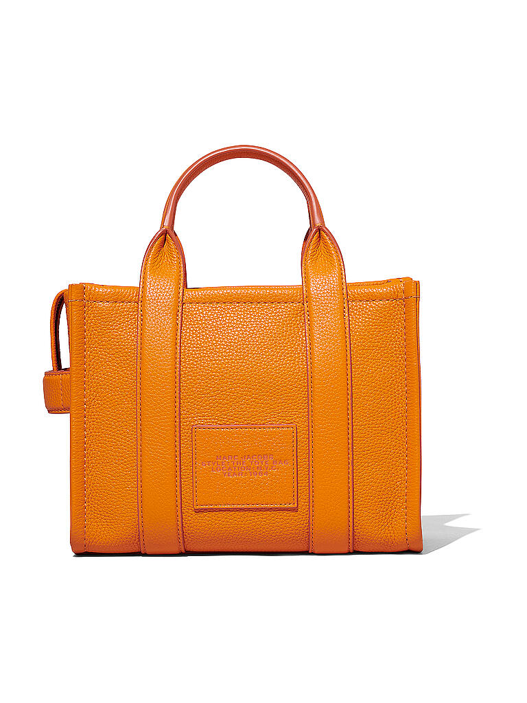 MARC JACOBS | Ledertasche - Mini Tote Bag THE MINI TOTE BAG | orange