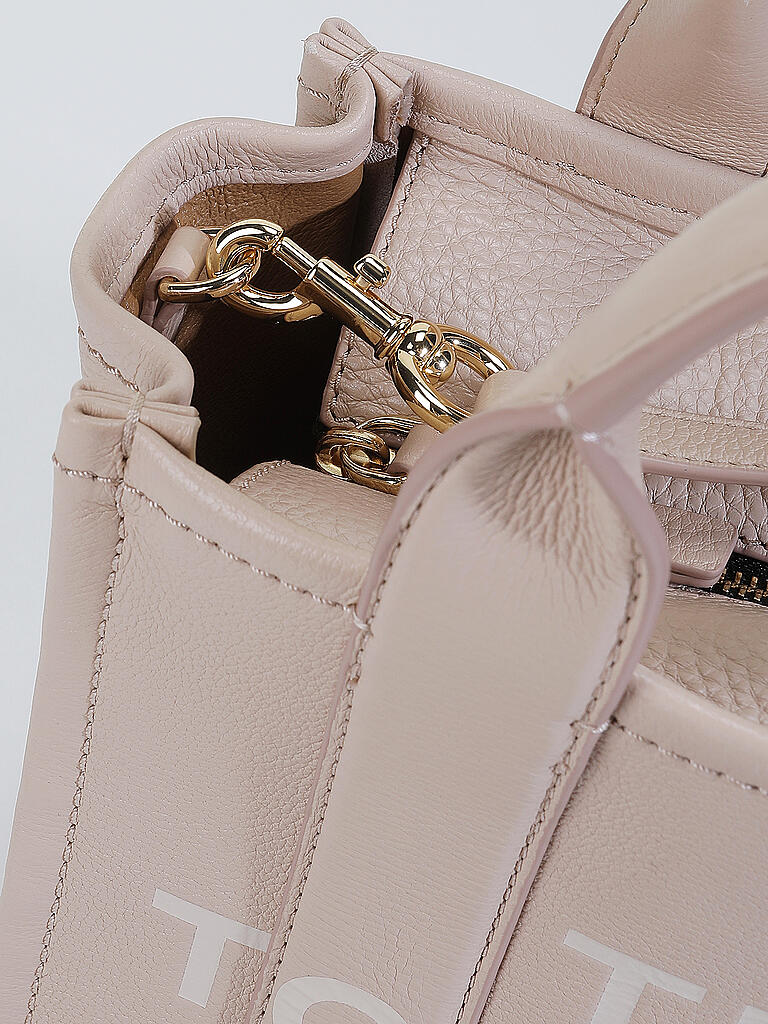 MARC JACOBS | Ledertasche - Mini Tote Bag THE MINI TOTE BAG | beige