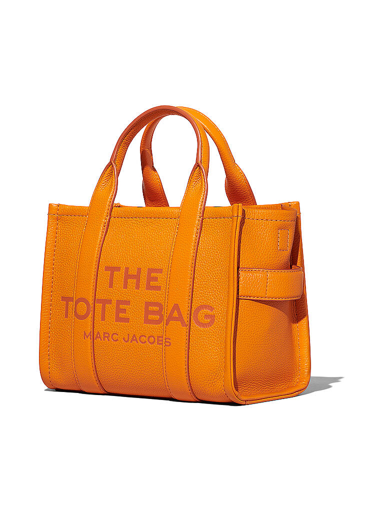 MARC JACOBS | Ledertasche - Mini Tote Bag THE MINI TOTE BAG | orange