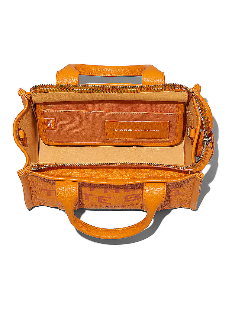 MARC JACOBS | Ledertasche - Mini Tote Bag THE MINI TOTE BAG | orange