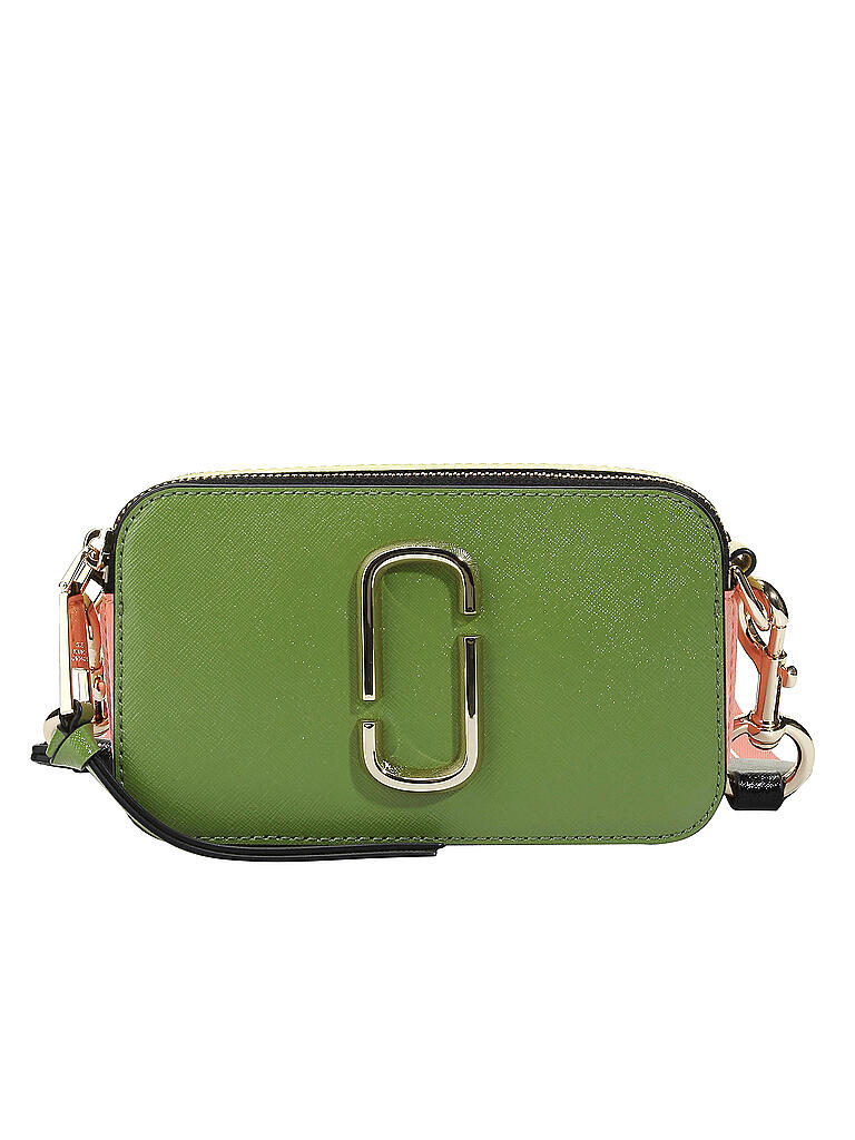 MARC JACOBS | Ledertasche - Minibag Snapshot  | grün