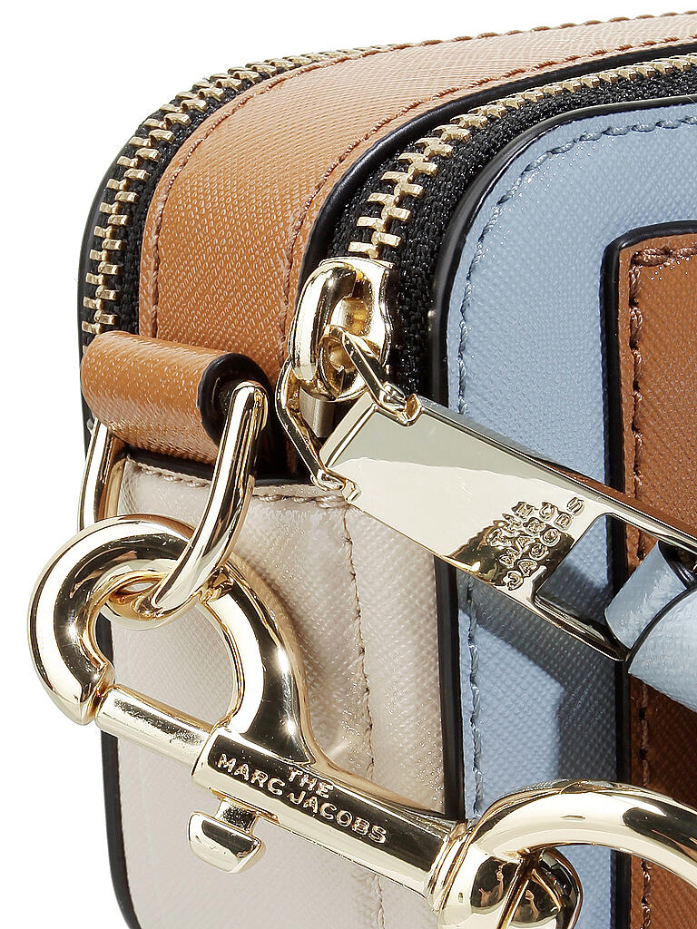 MARC JACOBS | Ledertasche - Minibag Snapshot  | blau