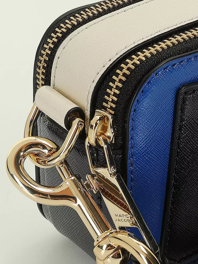 MARC JACOBS | Ledertasche - Minibag Snapshot | blau