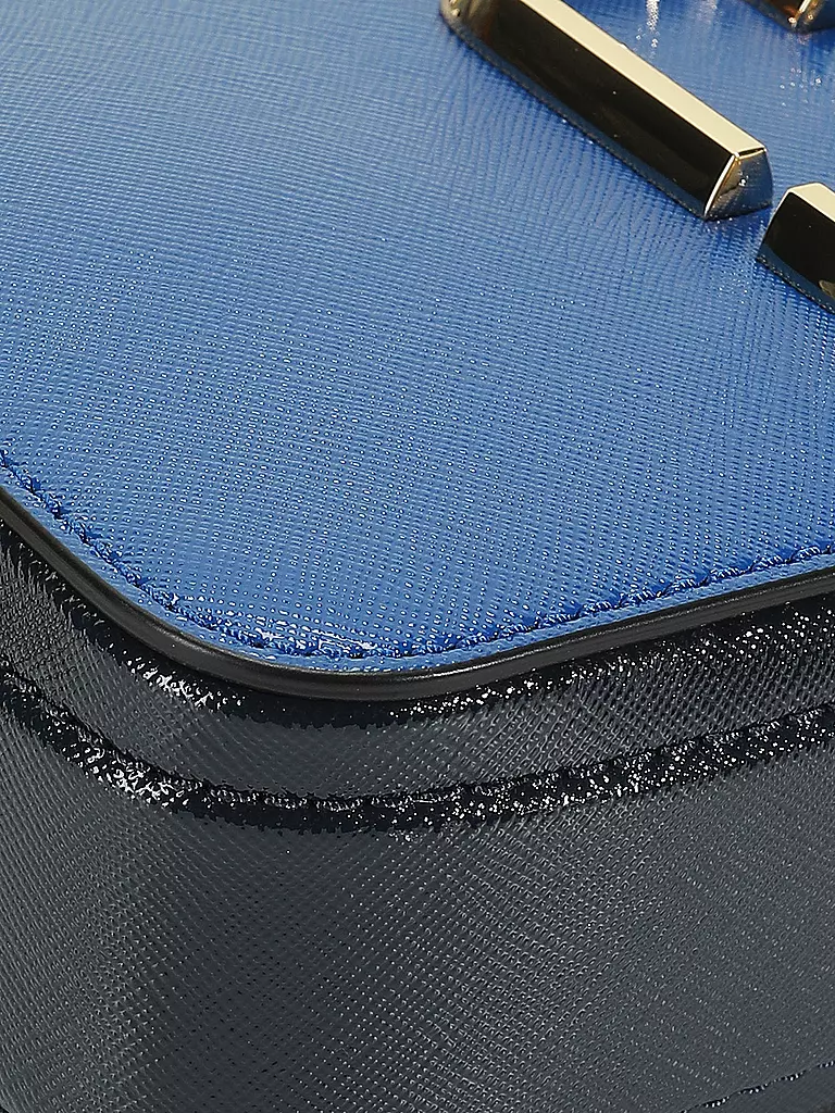 MARC JACOBS | Ledertasche - Minibag Snapshot | blau