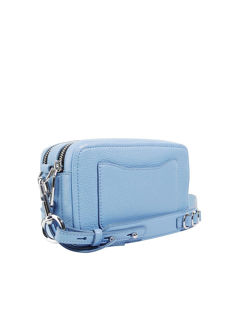 MARC JACOBS | Ledertasche - Schultertasche "The Softshot 21" | blau