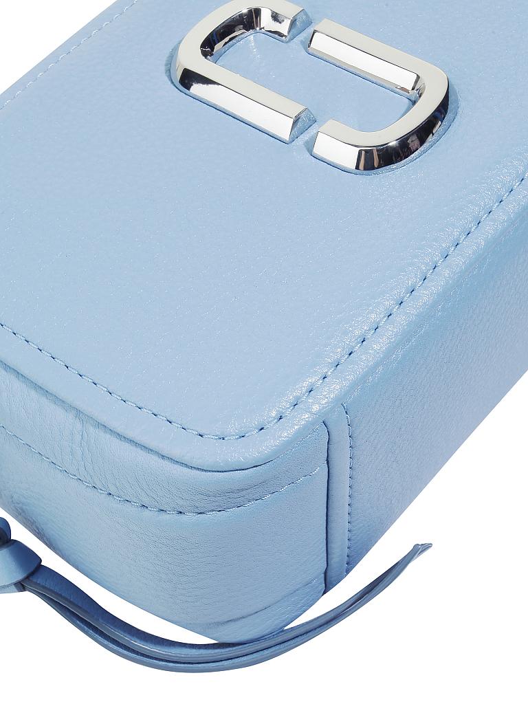 MARC JACOBS | Ledertasche - Schultertasche "The Softshot 21" | blau