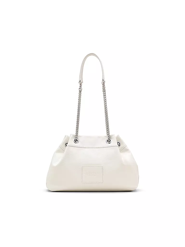 MARC JACOBS | Ledertasche - Shopper THE CHAIN SACK | weiss