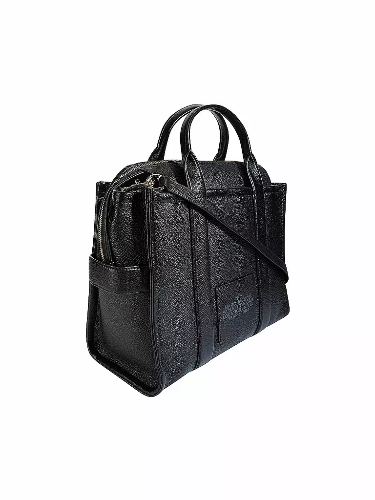MARC JACOBS | Ledertasche - Tote Bag  THE MEDIUM TOTE LEATHER | grün