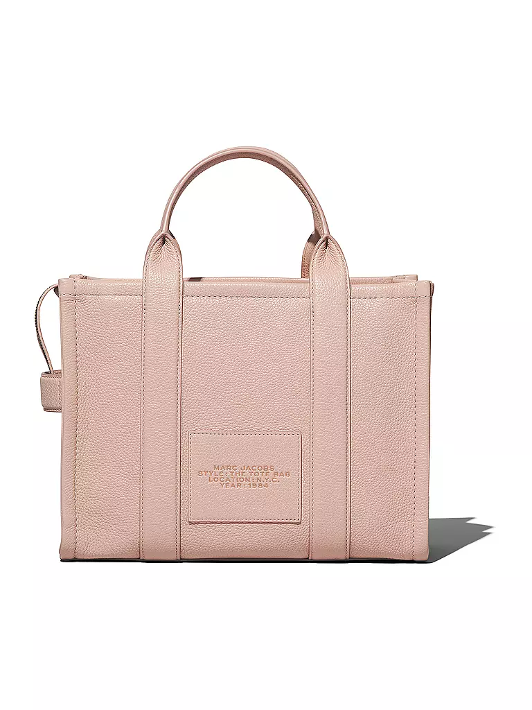 MARC JACOBS | Ledertasche - Tote Bag  THE MEDIUM TOTE LEATHER | grün