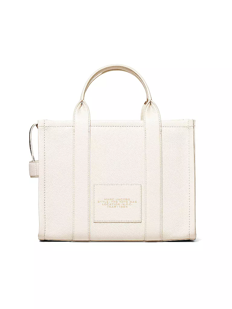 MARC JACOBS | Ledertasche - Tote Bag  THE MEDIUM TOTE LEATHER | grün