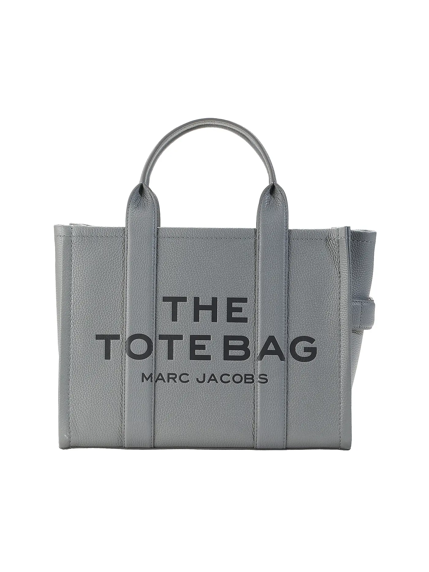 MARC JACOBS | Ledertasche - Tote Bag THE MEDIUM TOTE BAG LEATHER  | grau