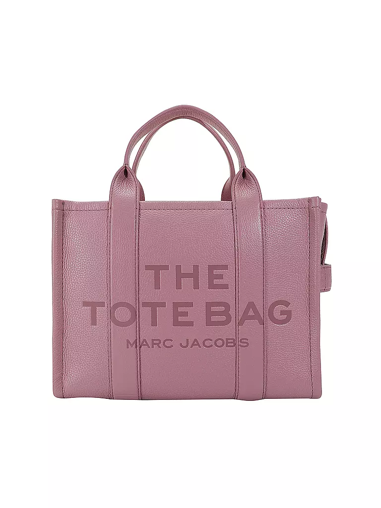 MARC JACOBS | Ledertasche - Tote Bag THE MEDIUM TOTE BAG LEATHER | rosa