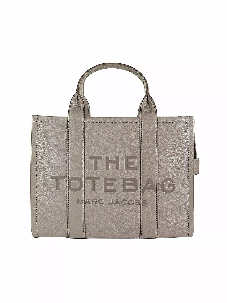 MARC JACOBS | Ledertasche - Tote Bag THE MEDIUM TOTE BAG | grau