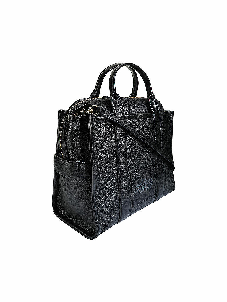 MARC JACOBS | Ledertasche - Tote Bag THE MEDIUM TOTE BAG | schwarz