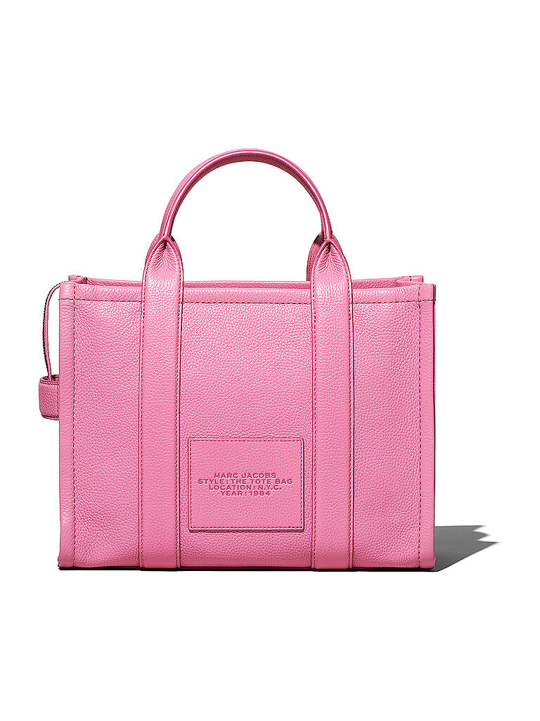 MARC JACOBS | Ledertasche - Tote Bag THE MEDIUM TOTE BAG | pink
