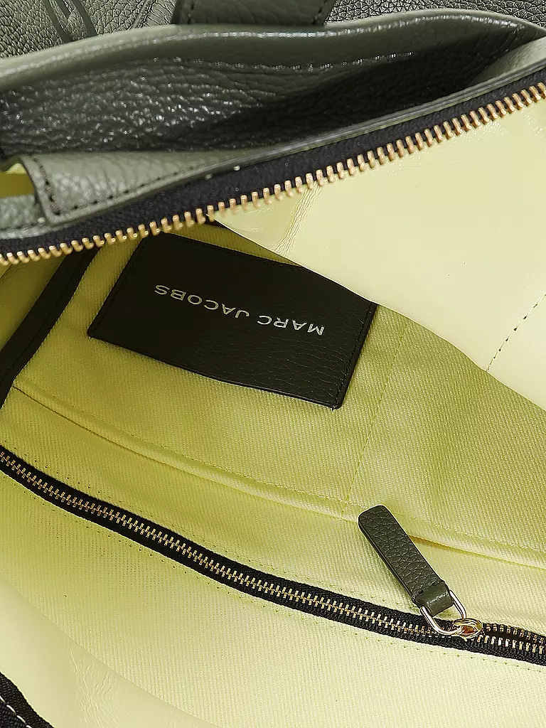 MARC JACOBS | Ledertasche - Tote Bag THE MEDIUM TOTE BAG | olive