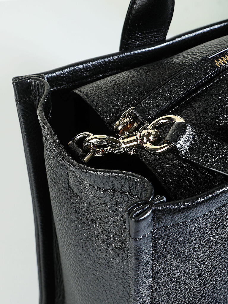 MARC JACOBS | Ledertasche - Tote Bag THE MEDIUM TOTE BAG | schwarz