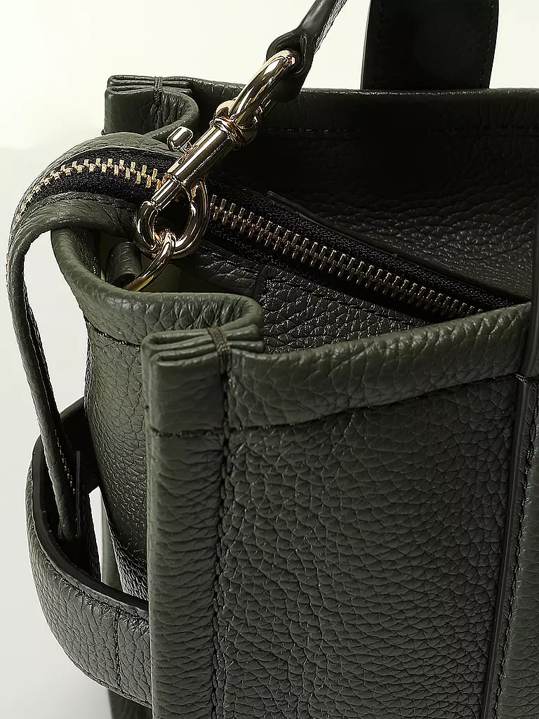 MARC JACOBS | Ledertasche - Tote Bag THE MEDIUM TOTE BAG | olive
