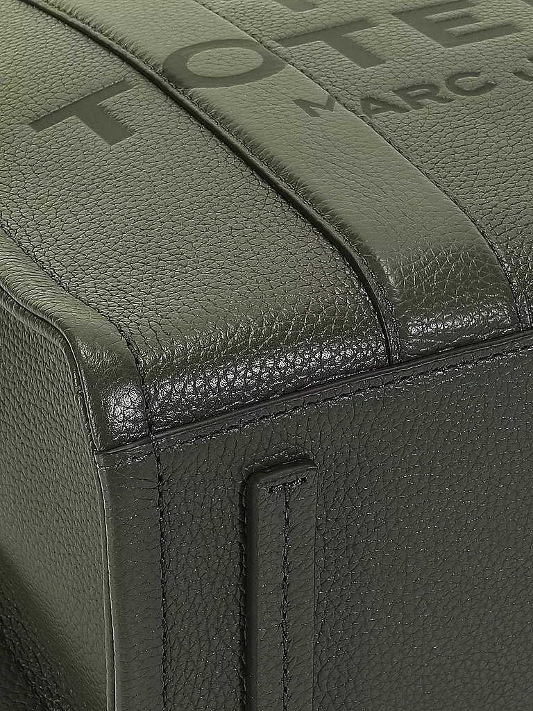 MARC JACOBS | Ledertasche - Tote Bag THE MEDIUM TOTE BAG | olive