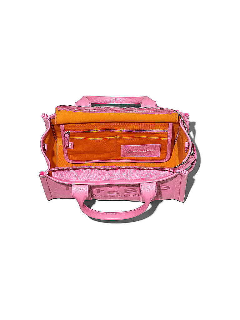 MARC JACOBS | Ledertasche - Tote Bag THE MEDIUM TOTE BAG | pink