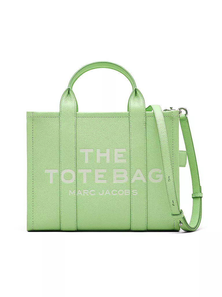 MARC JACOBS | Ledertasche - Tote Bag THE MEDIUM TOTE LEATHER | grün