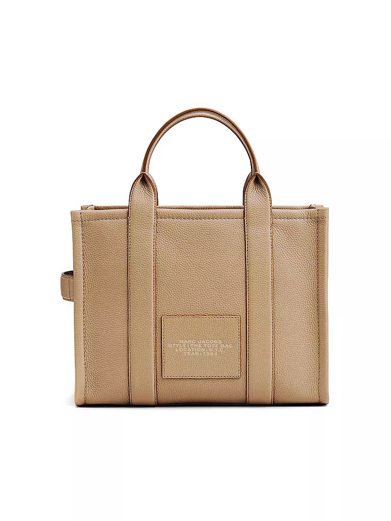 MARC JACOBS | Ledertasche - Tote Bag THE MEDIUM TOTE LEATHER | grün