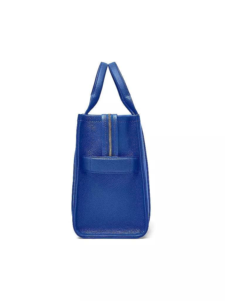 MARC JACOBS | Ledertasche - Tote Bag THE MEDIUM TOTE LEATHER | blau