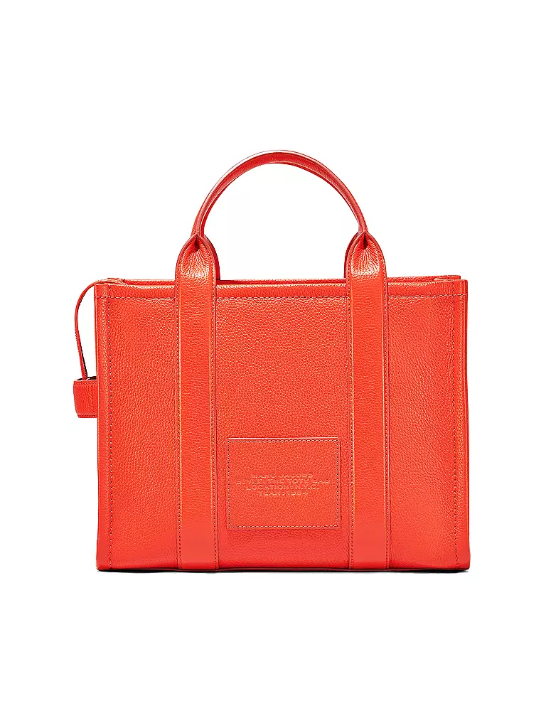 MARC JACOBS | Ledertasche - Tote Bag THE MEDIUM TOTE LEATHER | orange