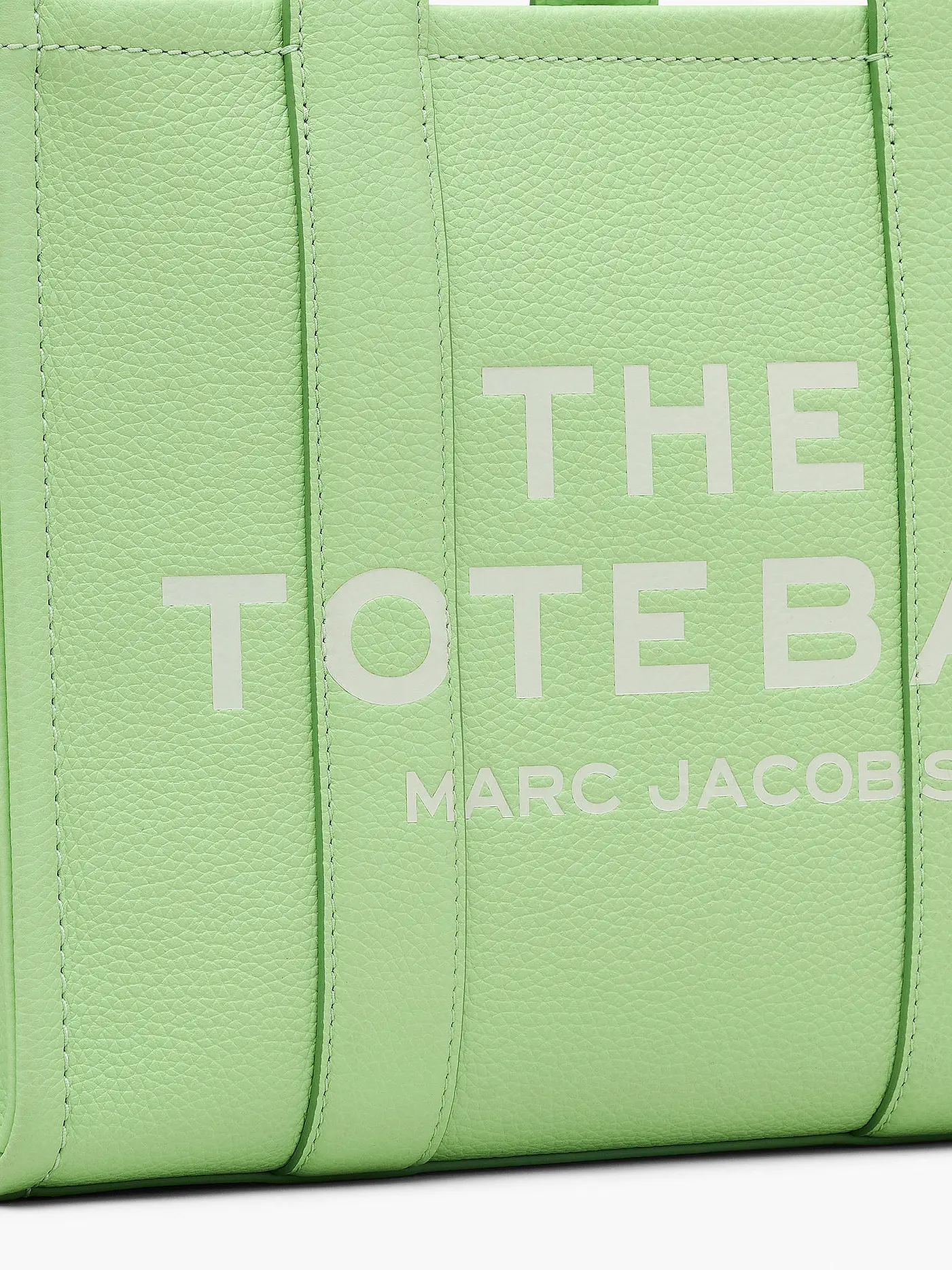 MARC JACOBS | Ledertasche - Tote Bag THE MEDIUM TOTE LEATHER | grün