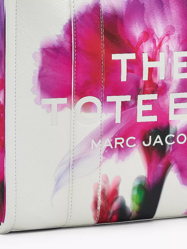 MARC JACOBS | Ledertasche - Tote Bag THE MEDIUM TOTE | weiss