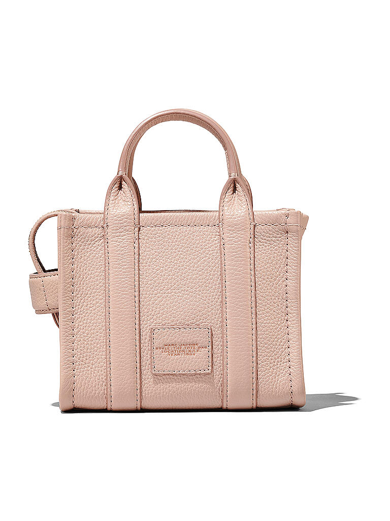 MARC JACOBS | Ledertasche - Tote Bag THE MICRO TOTE | rosa