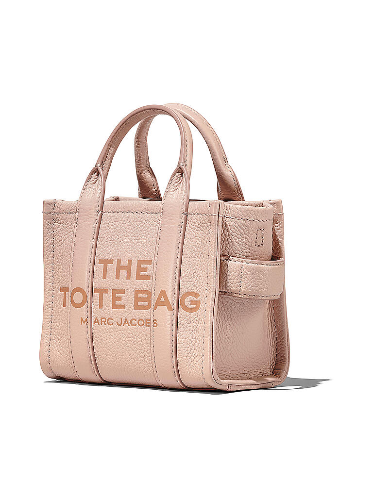 MARC JACOBS | Ledertasche - Tote Bag THE MICRO TOTE | rosa