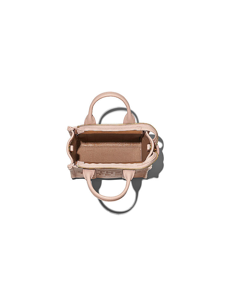 MARC JACOBS | Ledertasche - Tote Bag THE MICRO TOTE | rosa