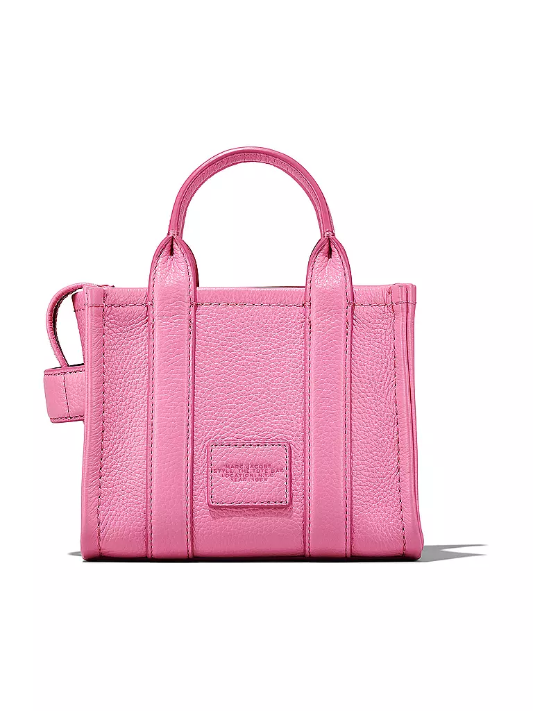 MARC JACOBS | Ledertasche - Tote Bag THE MINI TOTE | pink