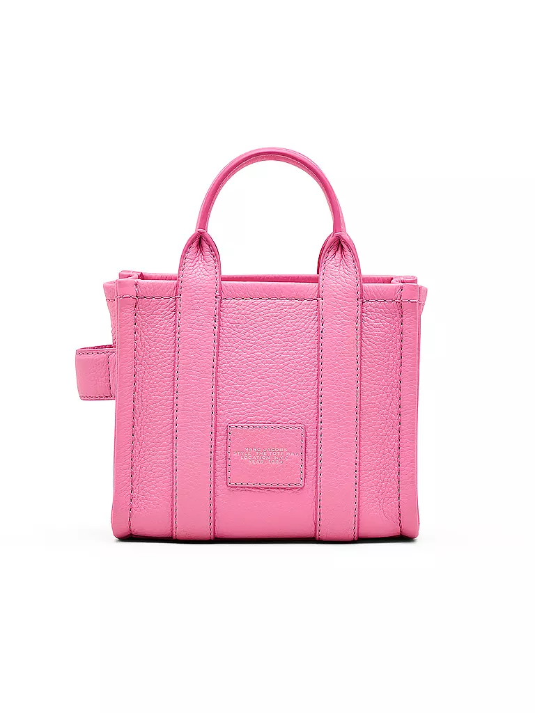 MARC JACOBS | Ledertasche - Tote Bag THE MINI TOTE | pink