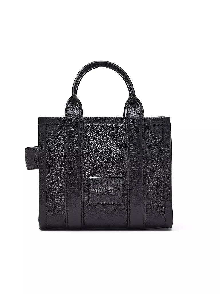 MARC JACOBS | Ledertasche - Tote Bag THE MINI TOTE | schwarz