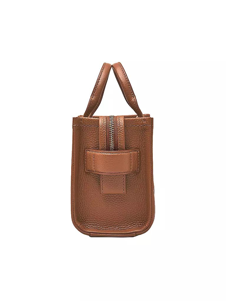 MARC JACOBS | Ledertasche - Tote Bag THE MINI TOTE | dunkelrot