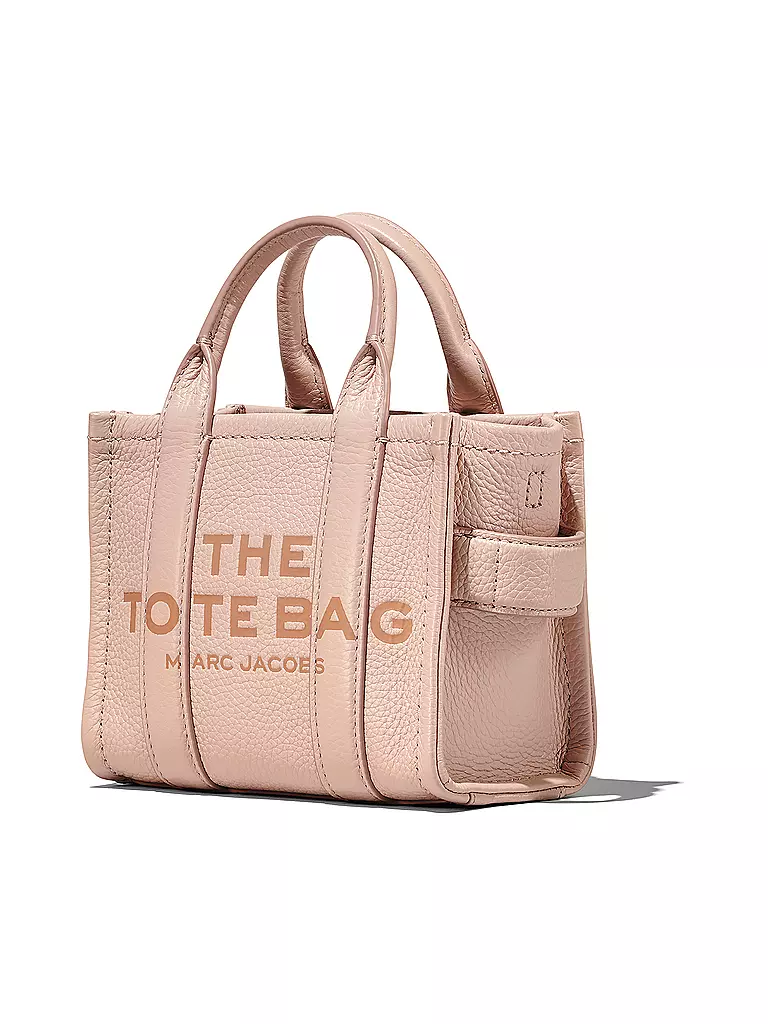 MARC JACOBS | Ledertasche - Tote Bag THE MINI TOTE | rosa