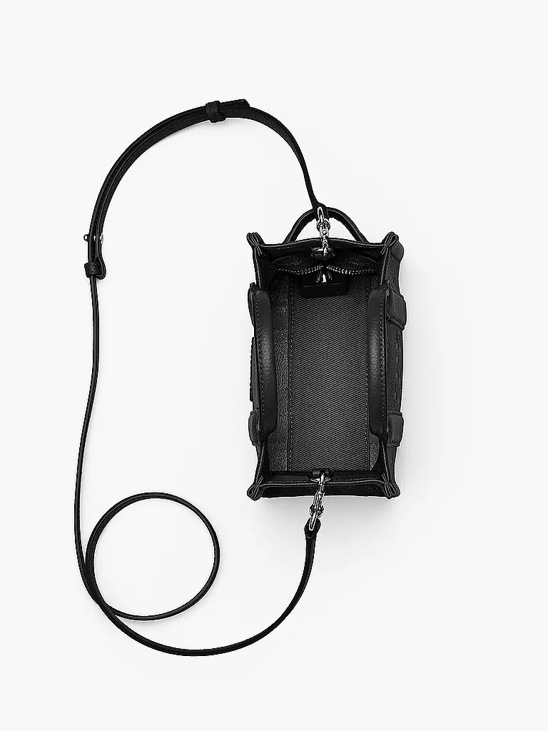 MARC JACOBS | Ledertasche - Tote Bag THE MINI TOTE | dunkelrot