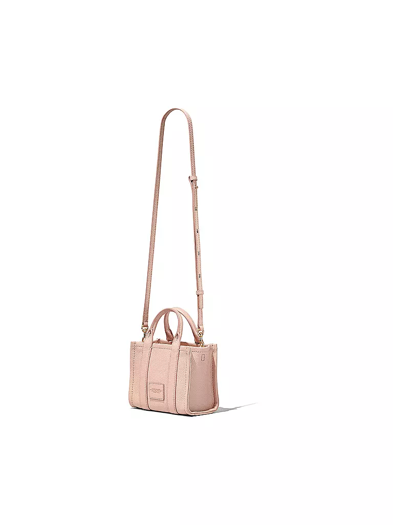 MARC JACOBS | Ledertasche - Tote Bag THE MINI TOTE | rosa