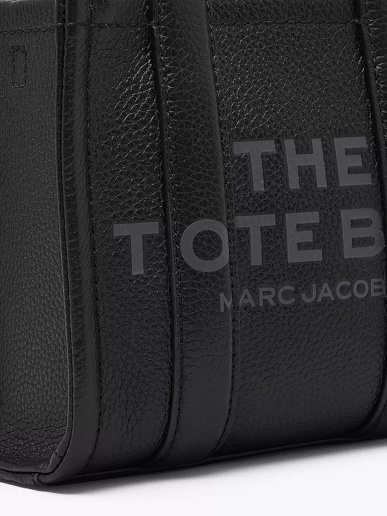 MARC JACOBS | Ledertasche - Tote Bag THE MINI TOTE | dunkelrot